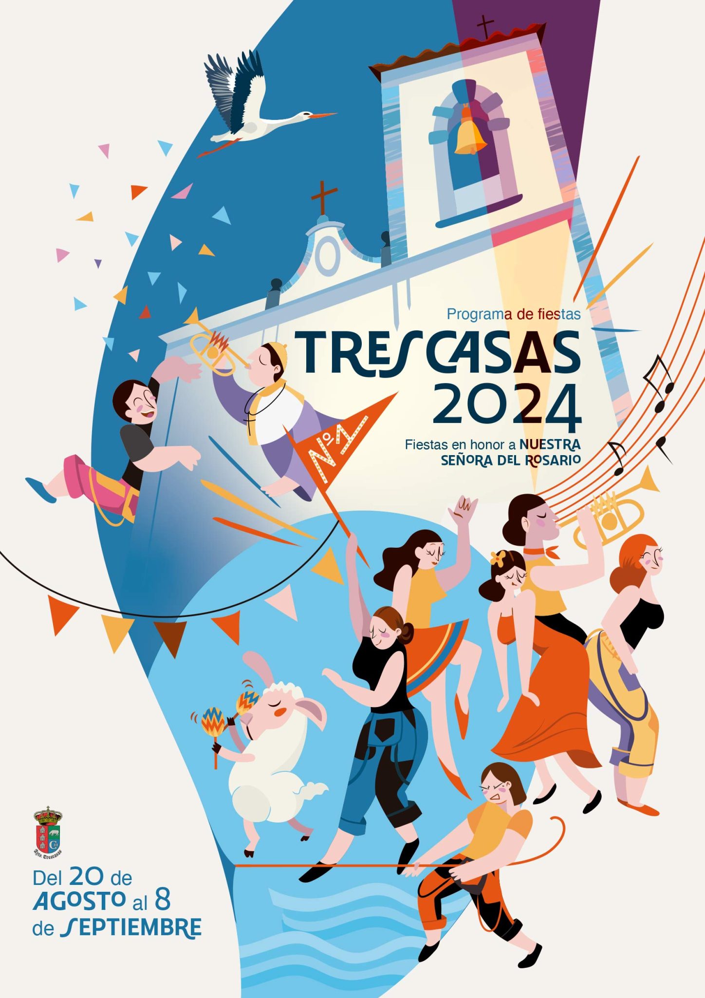 Fiestas en honor a Nuestra Señora del Rosario 2024 Trescasas